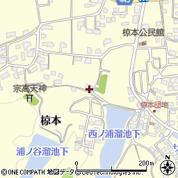 福岡県飯塚市椋本415周辺の地図