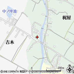 福岡県豊前市梶屋436周辺の地図