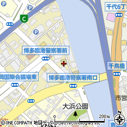 福岡県福岡市博多区石城町20-9周辺の地図