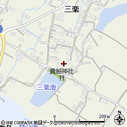 福岡県豊前市三楽257周辺の地図