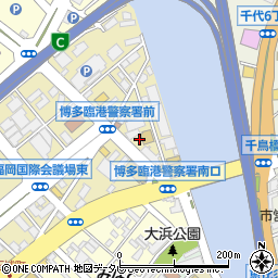 福岡県福岡市博多区石城町20周辺の地図