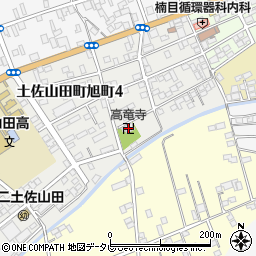 高竜寺周辺の地図