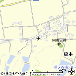 福岡県飯塚市椋本280周辺の地図
