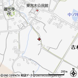 福岡県豊前市吉木180-2周辺の地図