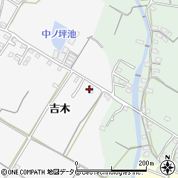福岡県豊前市吉木111周辺の地図
