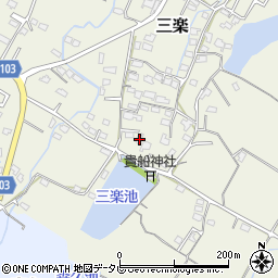 福岡県豊前市三楽253周辺の地図