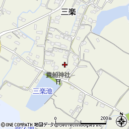 福岡県豊前市三楽258周辺の地図