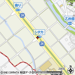 シタカ周辺の地図