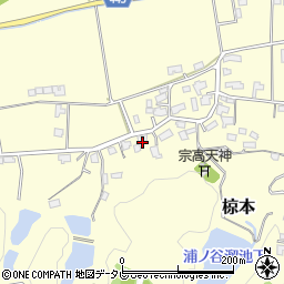 福岡県飯塚市椋本282周辺の地図