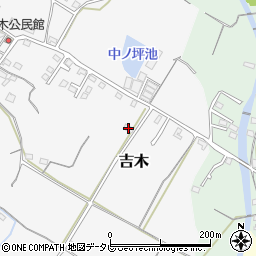 福岡県豊前市吉木217周辺の地図