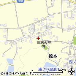 福岡県飯塚市椋本385周辺の地図