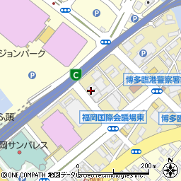 繊月酒造株式会社　福岡営業本部周辺の地図
