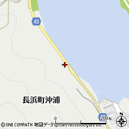 愛媛県大洲市長浜町沖浦63-12周辺の地図