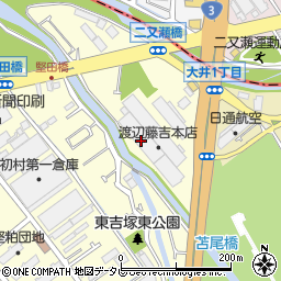 渡辺藤吉本店周辺の地図