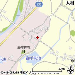 福岡県豊前市鳥越743-1周辺の地図