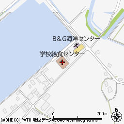豊後高田市　Ｂ＆Ｇ真玉海洋センター周辺の地図