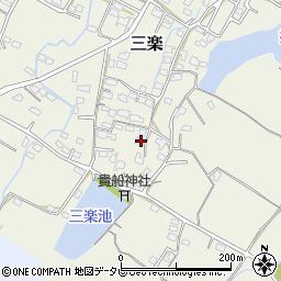 福岡県豊前市三楽247周辺の地図