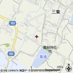 福岡県豊前市三楽31周辺の地図