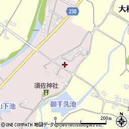 福岡県豊前市鳥越739周辺の地図