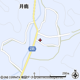 和歌山県東牟婁郡那智勝浦町井鹿881周辺の地図