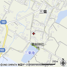 福岡県豊前市三楽246周辺の地図