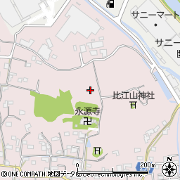高知県南国市比江周辺の地図