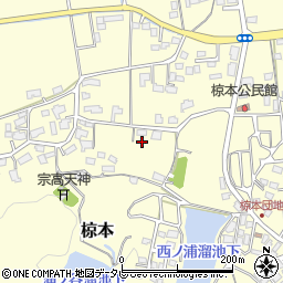 福岡県飯塚市椋本412周辺の地図