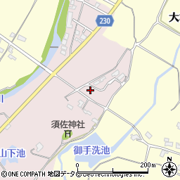 福岡県豊前市鳥越738-1周辺の地図