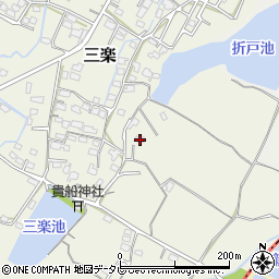福岡県豊前市三楽317-2周辺の地図
