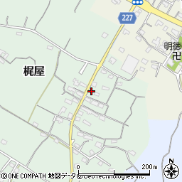 福岡県豊前市梶屋99周辺の地図