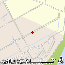高知県香美市土佐山田町下ノ村周辺の地図