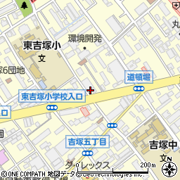 福岡篠栗線周辺の地図
