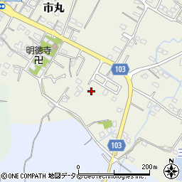 福岡県豊前市市丸145周辺の地図