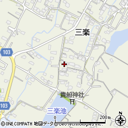 福岡県豊前市三楽241-1周辺の地図