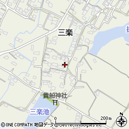 福岡県豊前市三楽228周辺の地図
