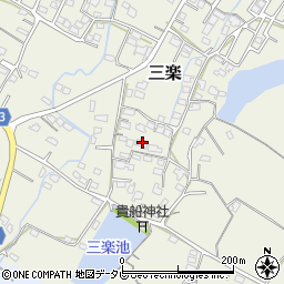 福岡県豊前市三楽237周辺の地図