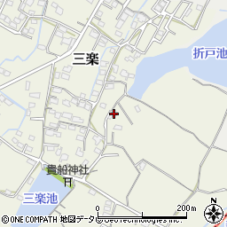 福岡県豊前市三楽319周辺の地図
