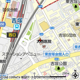 エムティースクエア吉塚駅前周辺の地図