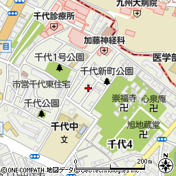 赤旗福岡東・博多出張所周辺の地図