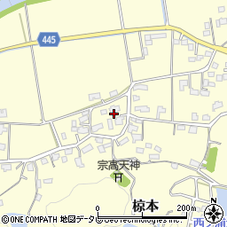 福岡県飯塚市椋本372周辺の地図