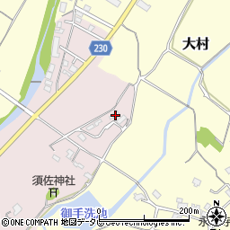 福岡県豊前市鳥越756-2周辺の地図