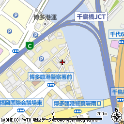福岡県福岡市博多区石城町17-1周辺の地図