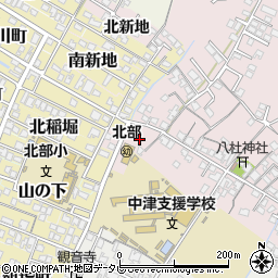 大分県中津市大塚28-2周辺の地図