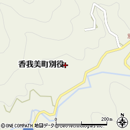 高知県香南市香我美町別役周辺の地図