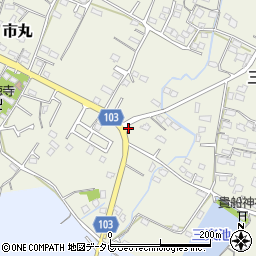 福岡県豊前市市丸33周辺の地図