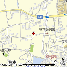 福岡県飯塚市椋本459周辺の地図