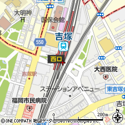 担々麺 一路發 吉塚駅店周辺の地図