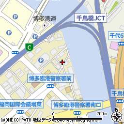 福岡県福岡市博多区石城町17周辺の地図