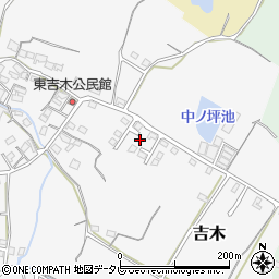 福岡県豊前市吉木204周辺の地図