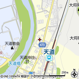 福岡県飯塚市天道63周辺の地図